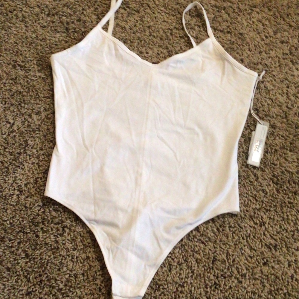 Everlane White Bodysuit